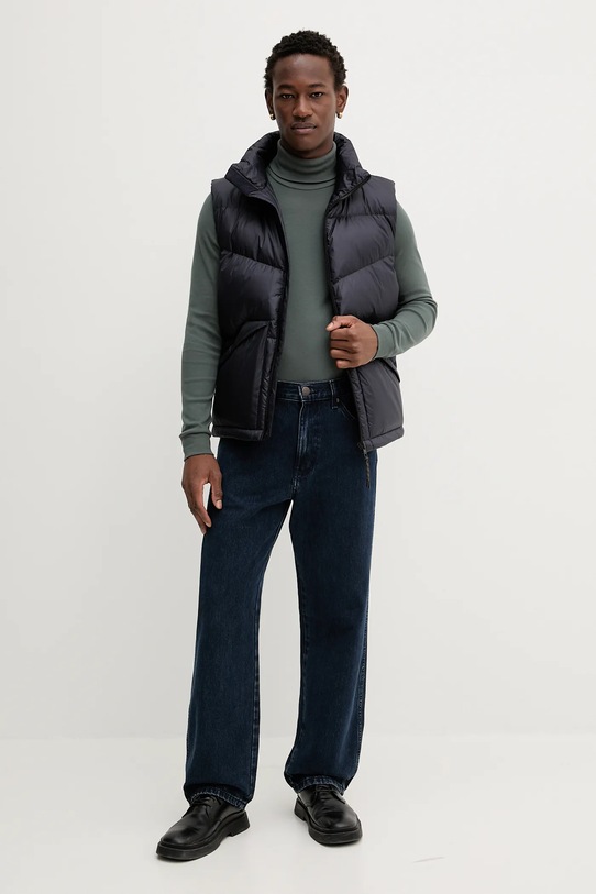 Хлопковый лонгслив Marc O'Polo 529220252100 зелёный AW25