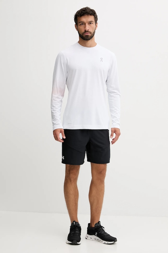 On longsleeve treningowy 1MF30510069 biały AW25