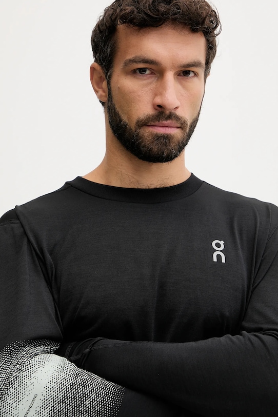 On edzős hosszú ujjú fekete 1MF30510553