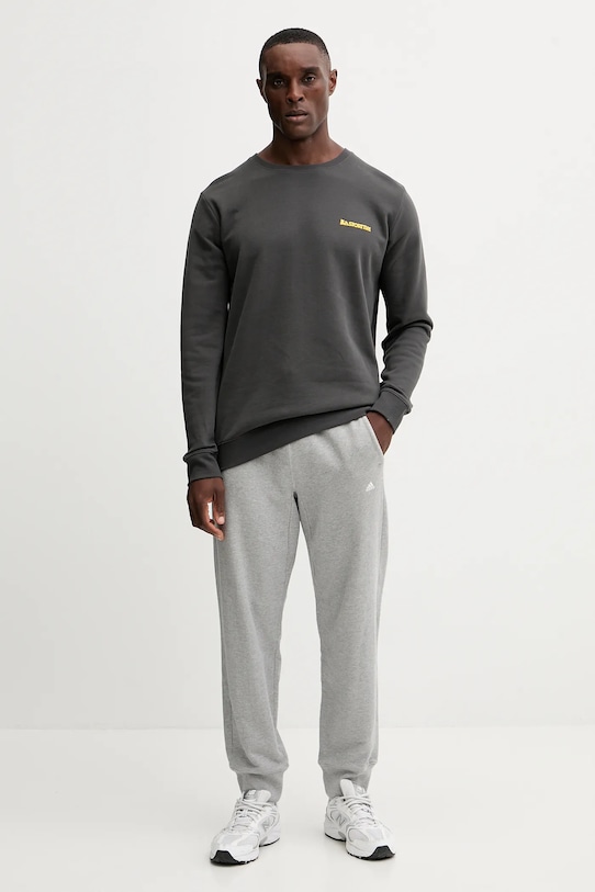 LA Sportiva bluza bawełniana Climbing on the Moon ZACW034 szary AW25