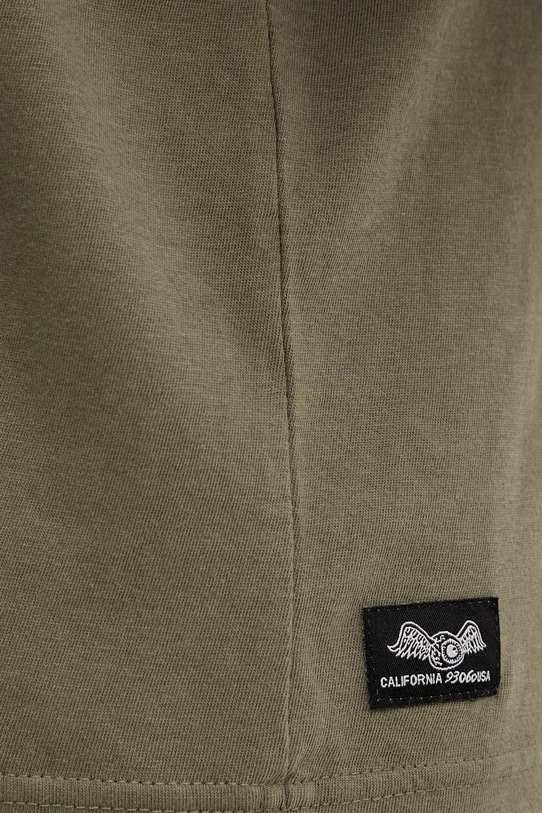 Von Dutch longsleeve bawełniany VD.1.TRL.GASO zielony