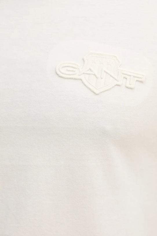 Gant longsleeve bawełniany 2003369 beżowy