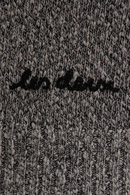 Les Deux sweter bawełniany Billy szary 1000556