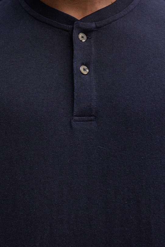 United Colors of Benetton longsleeve bawełniany 3L6PU10B6 granatowy