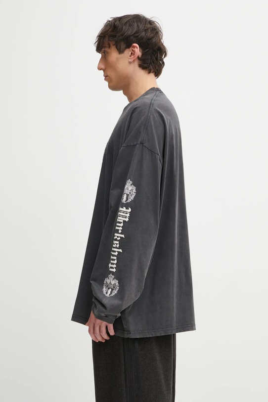032C t-shirt bawełniany 'Hardcore Wellness' F25.URC.0274.050 czarny AW25