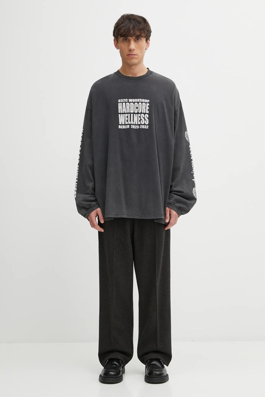 032C t-shirt bawełniany 'Hardcore Wellness' F25.URC.0274.050