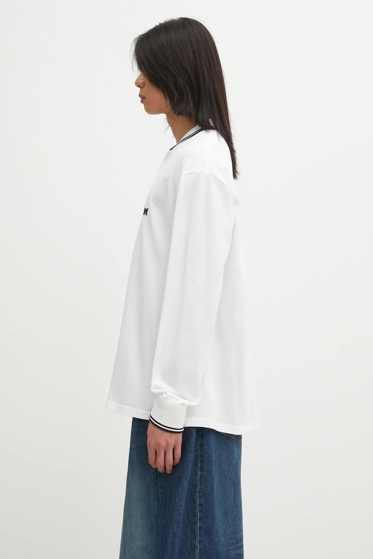 Needles longsleeve bawełniany RW347 biały AW25