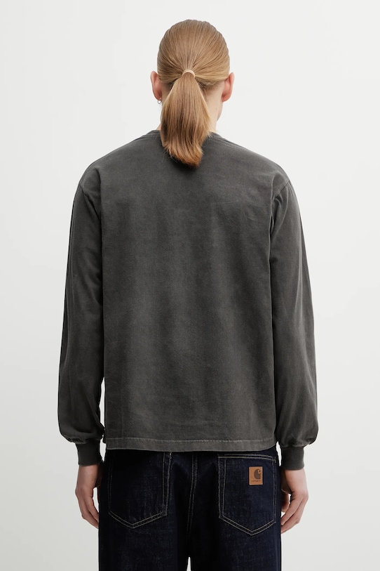 Odzież NEIGHBORHOOD longsleeve bawełniany NH . TEE LS-16 252PCNH.LT16 szary