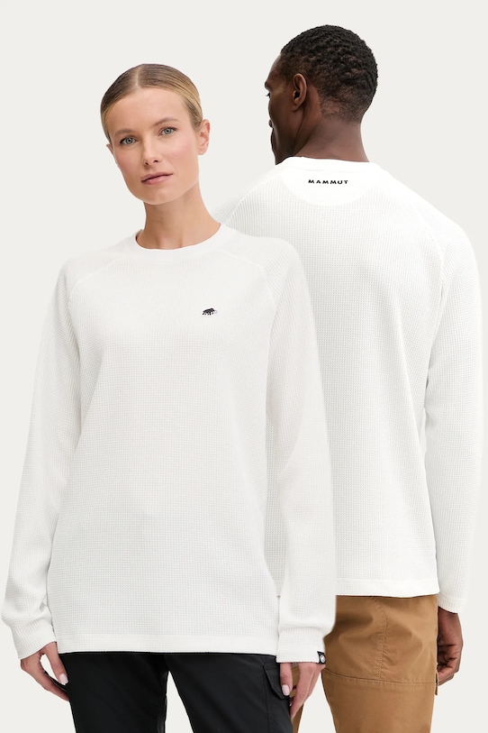 Mammut longsleeve Waffle uni bej 1016.01830