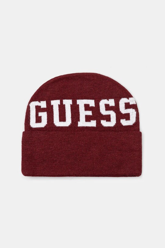 Guess czapka dziecięca pozostałe bordowy L5YZ04.Z3GW0.9BYA