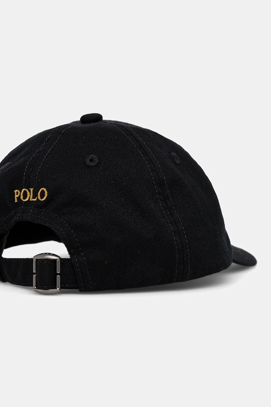 Chlapec Detská bavlnená šiltovka Polo Ralph Lauren 322785653075 čierna