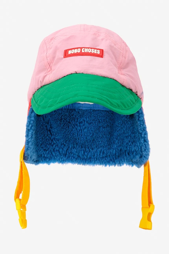 Bobo Choses czapka dziecięca 225AI026 różowy AW25