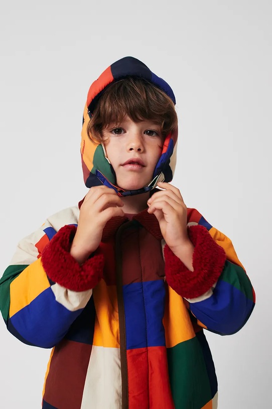 Bobo Choses czapka dziecięca Multicolor Tiles 225AI030