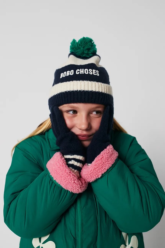 Detská čiapka Bobo Choses tmavomodrá 225AI041