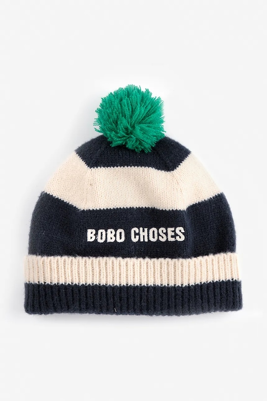 Bobo Choses czapka dziecięca 225AI041 granatowy AW25