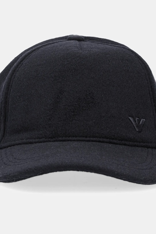 Emporio Armani cappello con visiera in cotone EB000691.AF16038 blu navy AW25