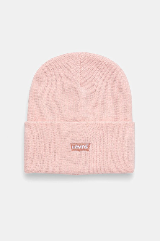 Детская шапка Levi's LAN TONAL EMBROIDERED BEANIE остальные розовый 9A8707
