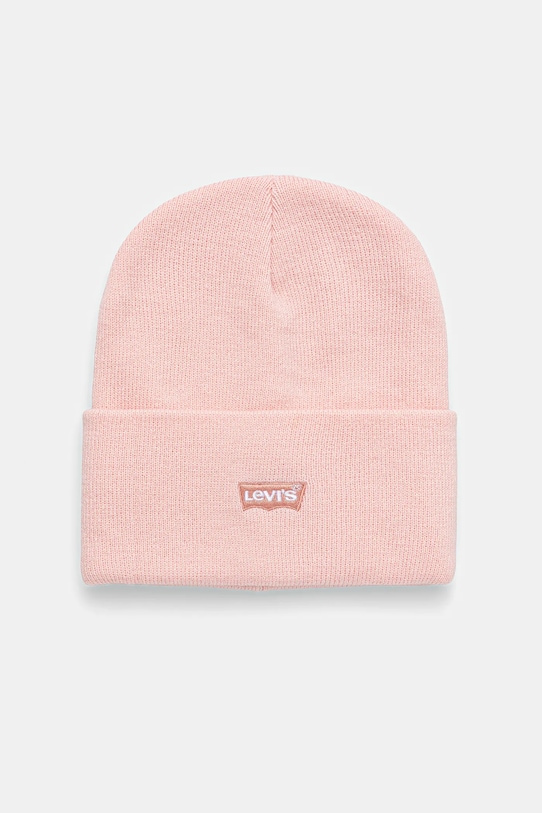 Детская шапка Levi's LAN TONAL EMBROIDERED BEANIE остальные розовый 9A8707