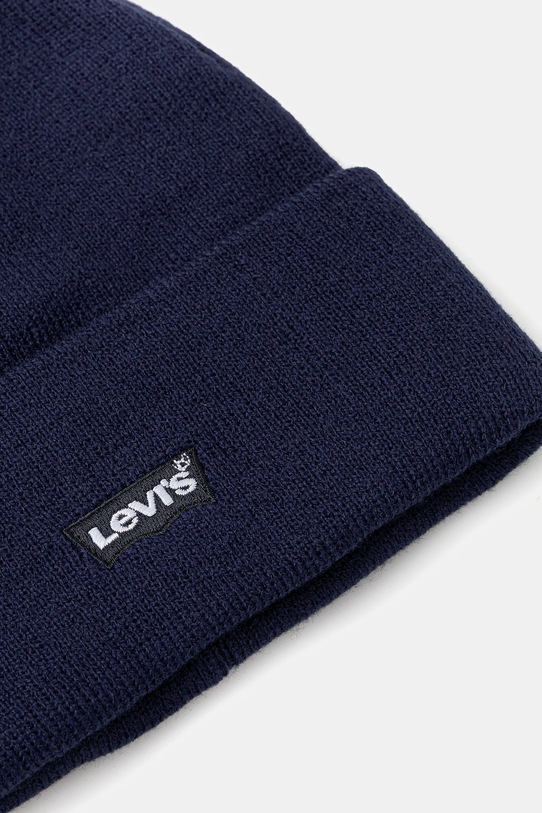 Детская шапка Levi's LAN TONAL EMBROIDERED BEANIE 9A8707 тёмно-синий AW25