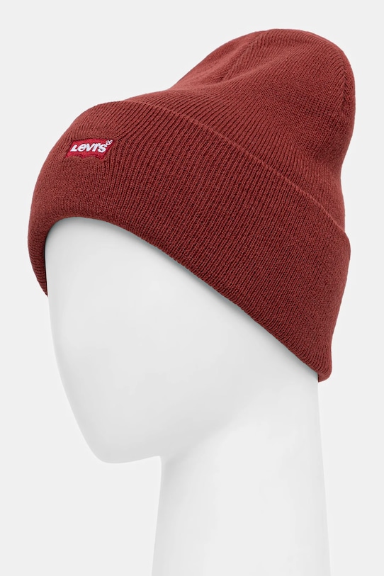 Levi's căciulă copii LAN TONAL EMBROIDERED BEANIE 9A8707 burgundia AW25