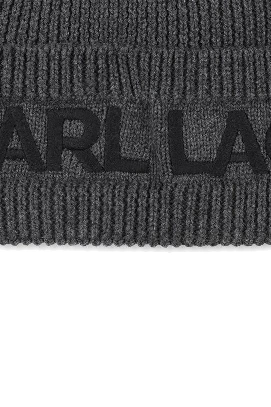 Karl Lagerfeld czapka i szalik bawełniany dziecięcy Z31031.56.58