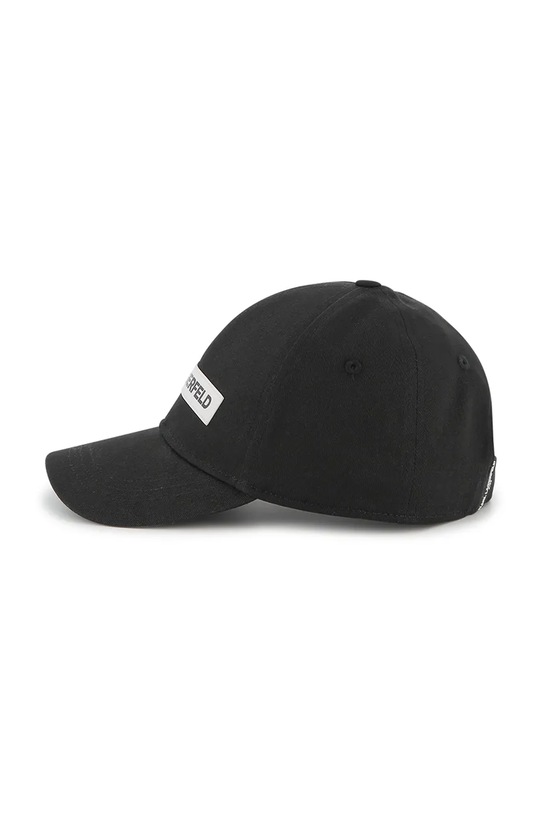 Karl Lagerfeld cappello con visiera in cotone bambini Z31032.58 nero