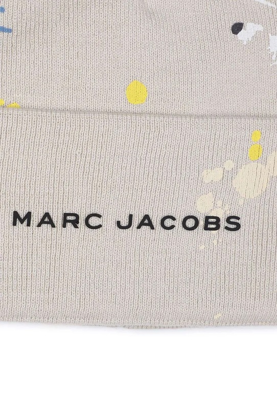 Chłopiec Marc Jacobs czapka bawełniana dziecięca W60685.56.58 beżowy