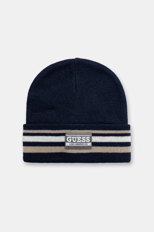 Detská čiapka Guess stredne hrubá tmavomodrá L5BZ05.Z32V0.9BYA