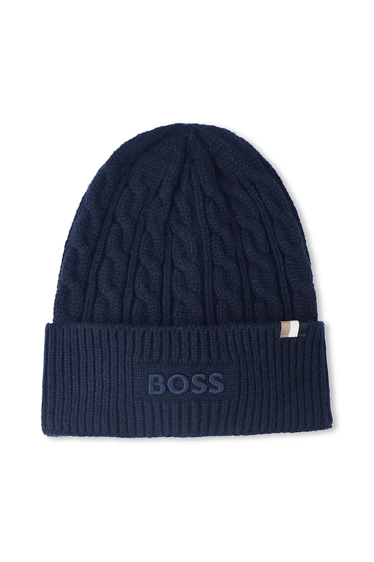 BOSS czapka dziecięca pozostałe granatowy J52624.56.58