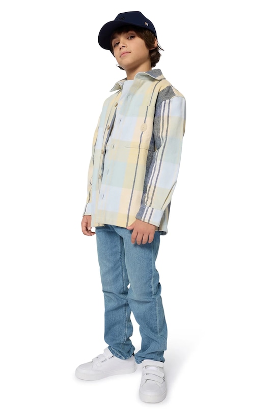 BOSS căciulă de bumbac pentru copii bumbac bleumarin J52628.54.56