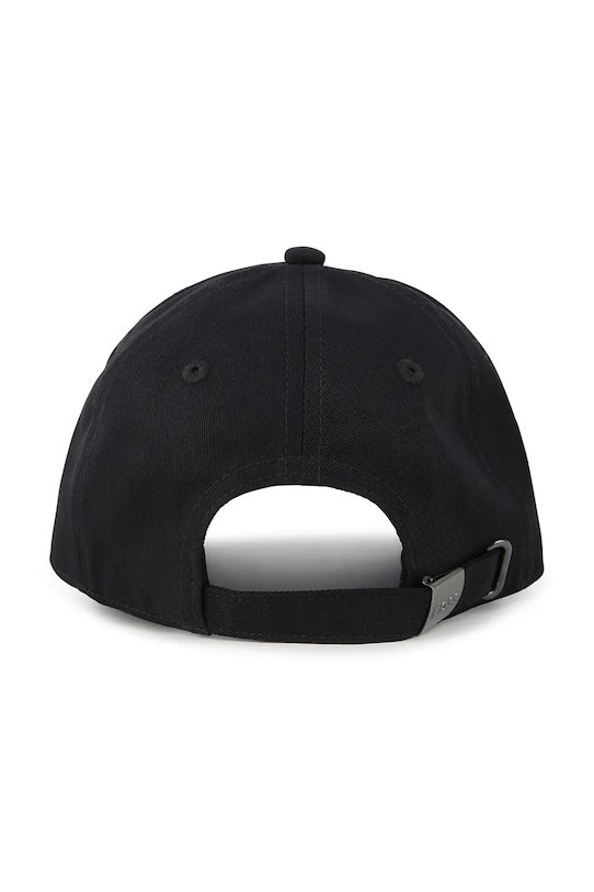 Chłopiec BOSS czapka bawełniana dziecięca J52628.54.56 czarny