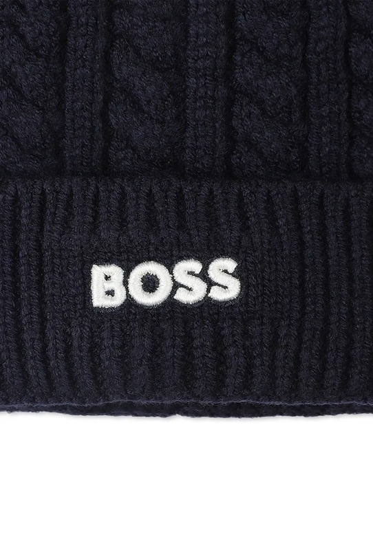 Αγορίστικα Παιδικός σκούφος BOSS J52656.50.52 σκούρο μπλε