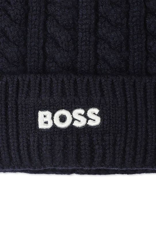Chłopiec BOSS czapka dziecięca J52656.50.52 granatowy
