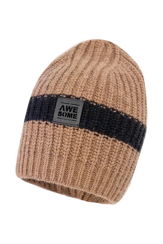 Детская шапка Jamiks GRANFOR GRANFOR.Nak.gl.JZI087.B коричневый AW25