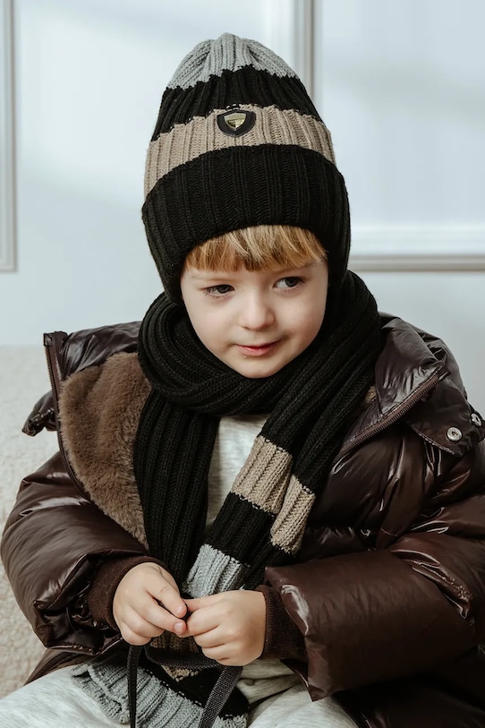 Детская шапка Jamiks RUFUS остальные чёрный RUFUS.Nakr.glo.JZI199.B