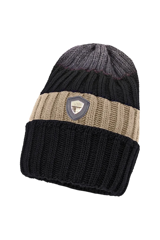 Детская шапка Jamiks RUFUS RUFUS.Nakr.glo.JZI199.B чёрный AW25