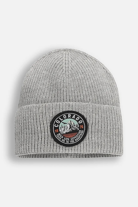 Coccodrillo gyerek sapka közepesen vastag szürke ZC5364306AWB