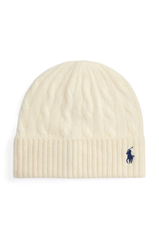 Volnena kapa Polo Ralph Lauren Srednje debeline bež 455981442
