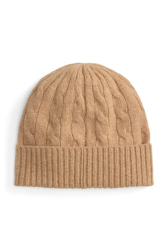 Volnena kapa Polo Ralph Lauren 455981442 bež AW25