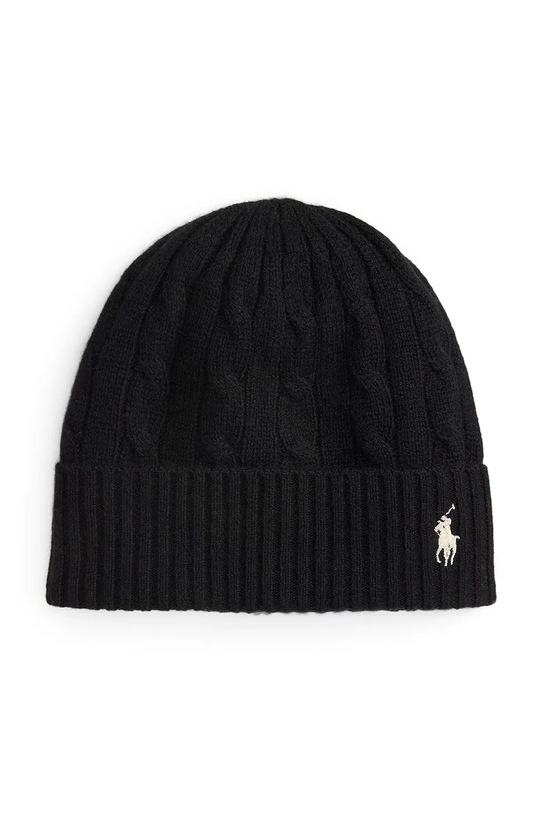Volnena kapa Polo Ralph Lauren Srednje debeline črna 455981442