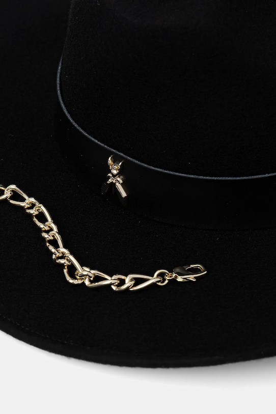 Αξεσουάρ Μάλλινο καπέλο Patrizia Pepe 8F0078.A919 μαύρο