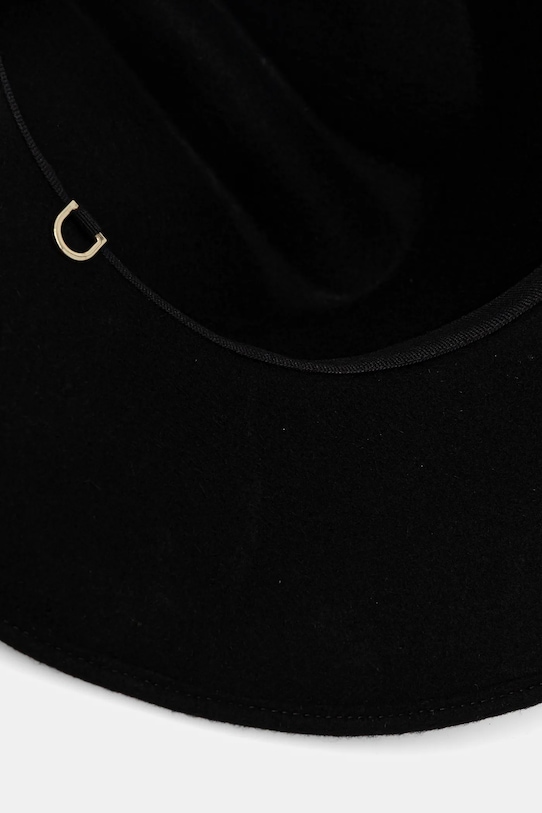 Μάλλινο καπέλο Patrizia Pepe μαύρο 8F0078.A919