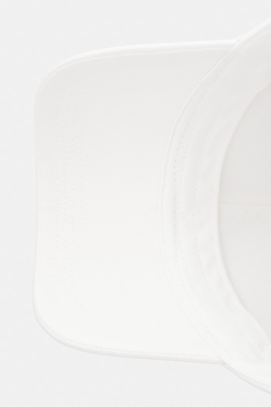 Tommy Hilfiger шапка с козирка дамска от памук бял AW0AW17631