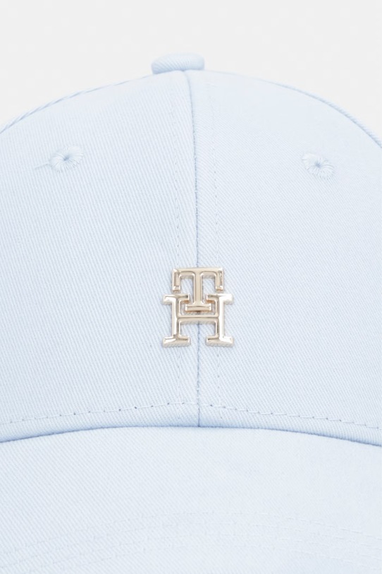 Tommy Hilfiger kšiltovka dámská bavlněná AW0AW17631 modrá SS26