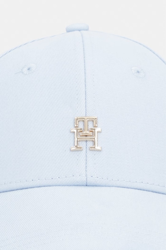 Tommy Hilfiger kšiltovka dámská bavlněná AW0AW17631 modrá SS26