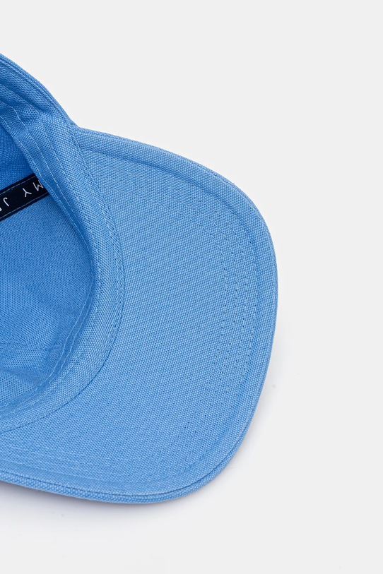 Bavlněná baseballová čepice Tommy Jeans modrá AW0AW17580