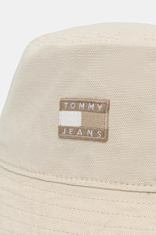 Шляпа из хлопка Tommy Jeans AW0AW17581 бежевый AW25