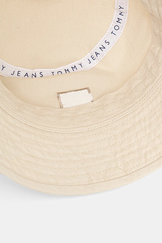 Шляпа из хлопка Tommy Jeans бежевый AW0AW17581