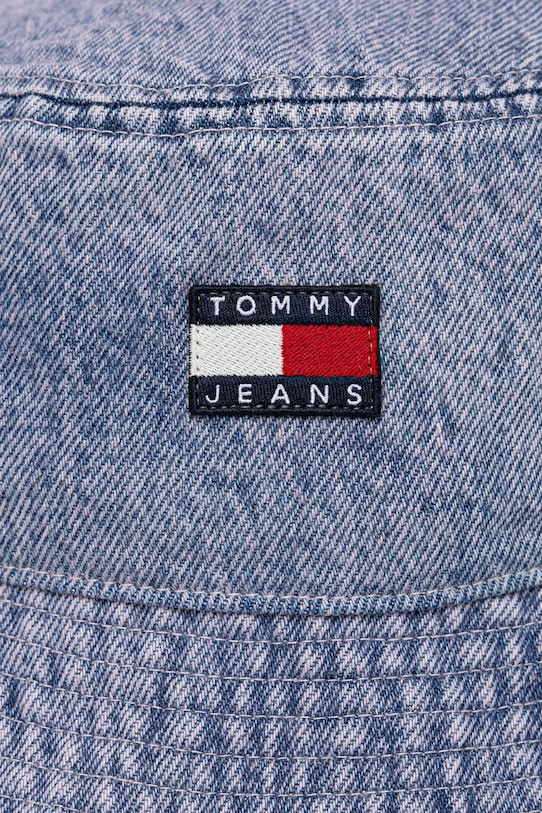 Tommy Jeans cappello in denim AW0AW17816 violetto AW25