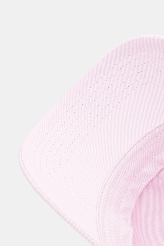 Calvin Klein czapka z daszkiem bawełniana różowy LV04K5026G